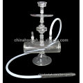 45 cm 18 inch oem high quantity all clear glass hookah with led light